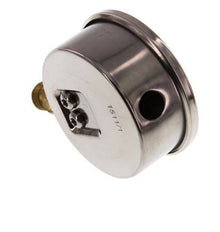 0..1.6 Bar (0..23 psi) Glycerin Pressure Gauge Below Stainless steel/Brass 63 mm Class 1.6