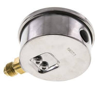 0..40 Bar (0..580 psi) Glycerin Pressure Gauge Below Stainless steel/Brass 63 mm Class 1.6