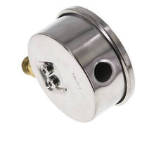 0..40 Bar (0..580 psi) Glycerin Pressure Gauge Below Stainless steel/Brass 63 mm Class 1.6