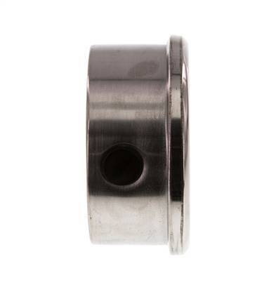 0..4 Bar (0..58 psi) Glycerin Pressure Gauge Below Stainless steel/Brass 63 mm Class 1.6