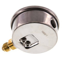 0..6 Bar (0..87 psi) Glycerin Pressure Gauge Below Stainless steel/Brass 63 mm Class 1.6