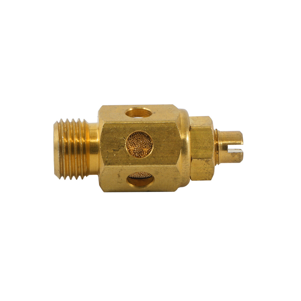 R1/4'' Brass Throttle Valve with Silencer