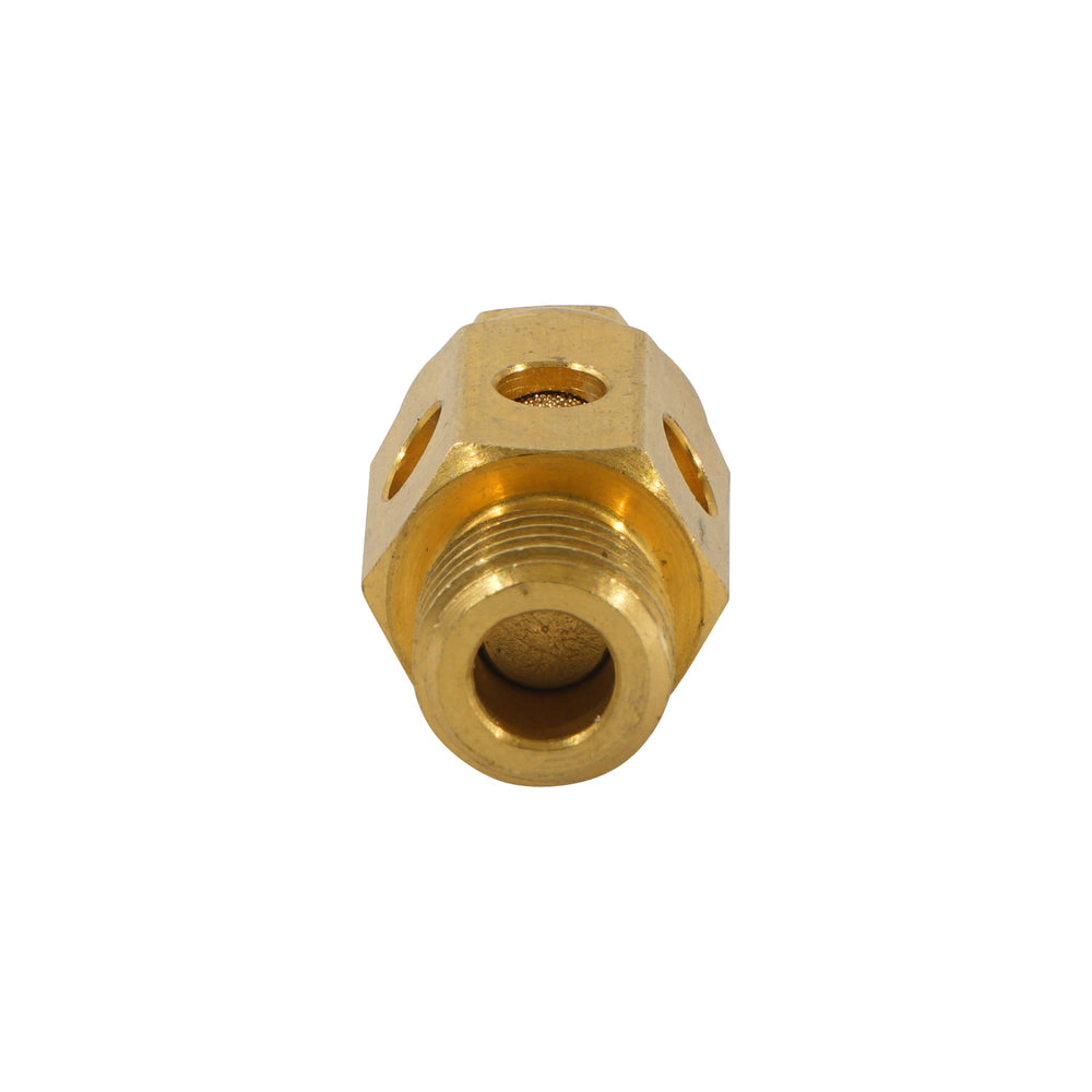 1/4" NPT Brass Throttle Valve with Silencer [50 pieces]