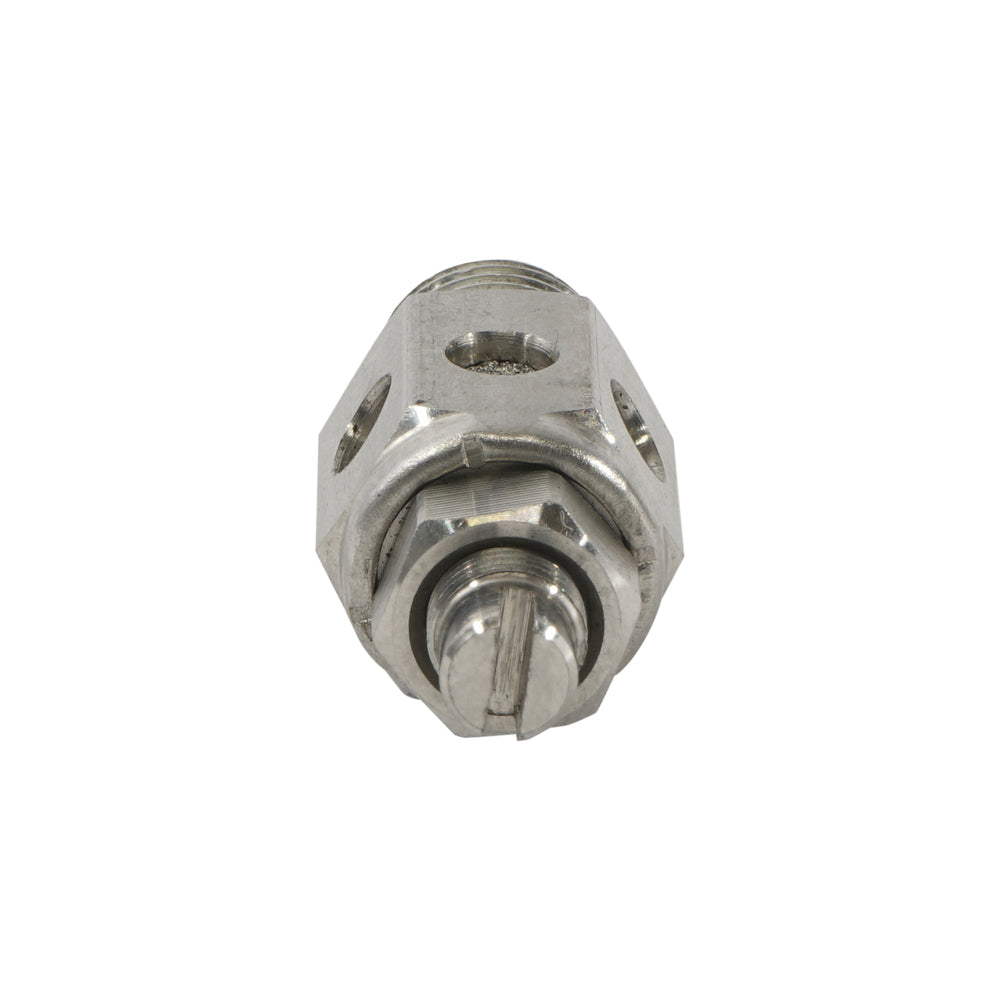 3/8" NPT Stainless Steel Throttle Valve with Silencer [50 pieces]