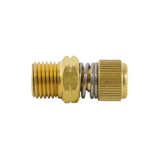 R1/8" Brass Throttle Valve with Silencer Compact