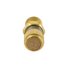 R3/8" Brass Throttle Valve with Silencer Compact