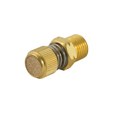 R1/8" Brass Throttle Valve with Silencer Compact