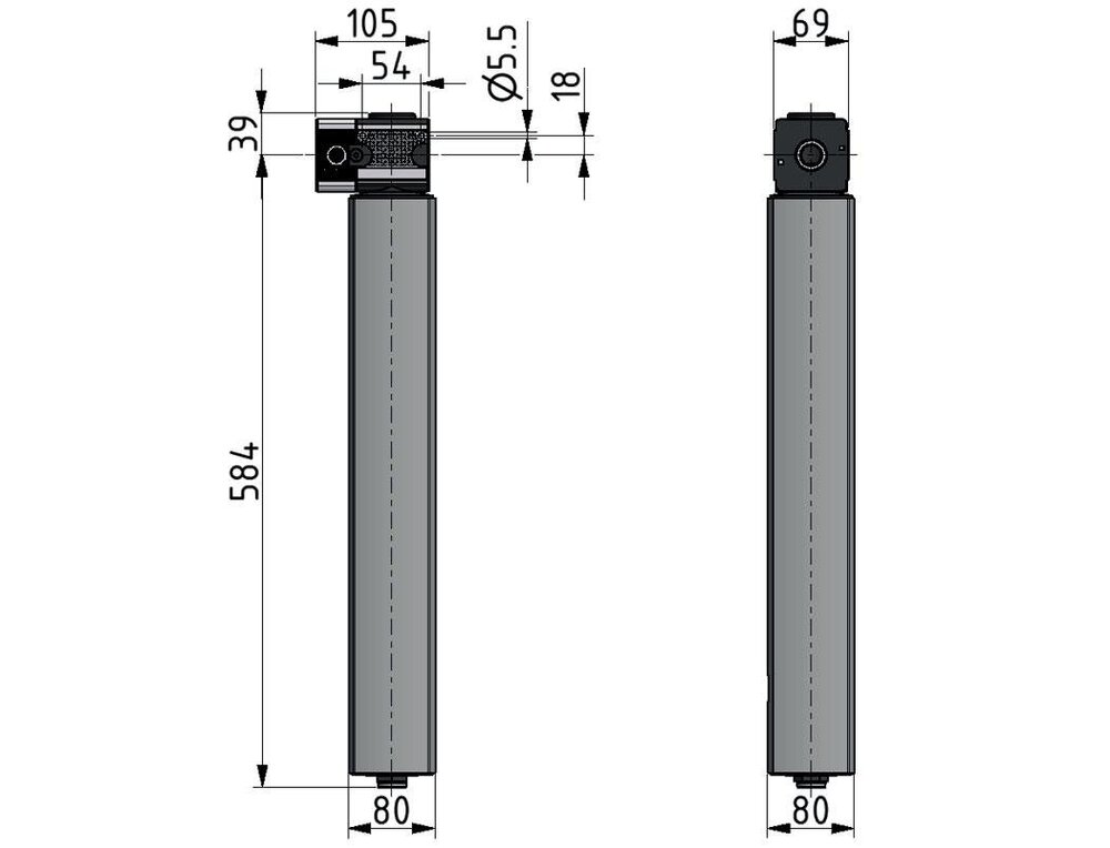 Diaphragm Dryer 1/2'' 1100 l/min Mutifix