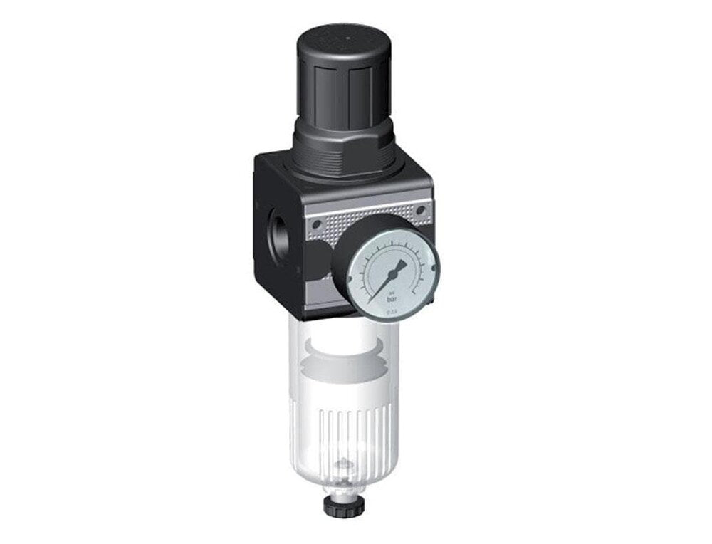 Filter-Regulator G3/4'' 6700 l/min 0.5-16.0bar/7-232psi Semi-Auto Polycarbonate Multifix 2