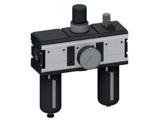 FRL 3-Part G3/4'' 12000 l/min 0.2-6.0bar/3-87psi Semi-Auto Polycarbonate Multifix 4