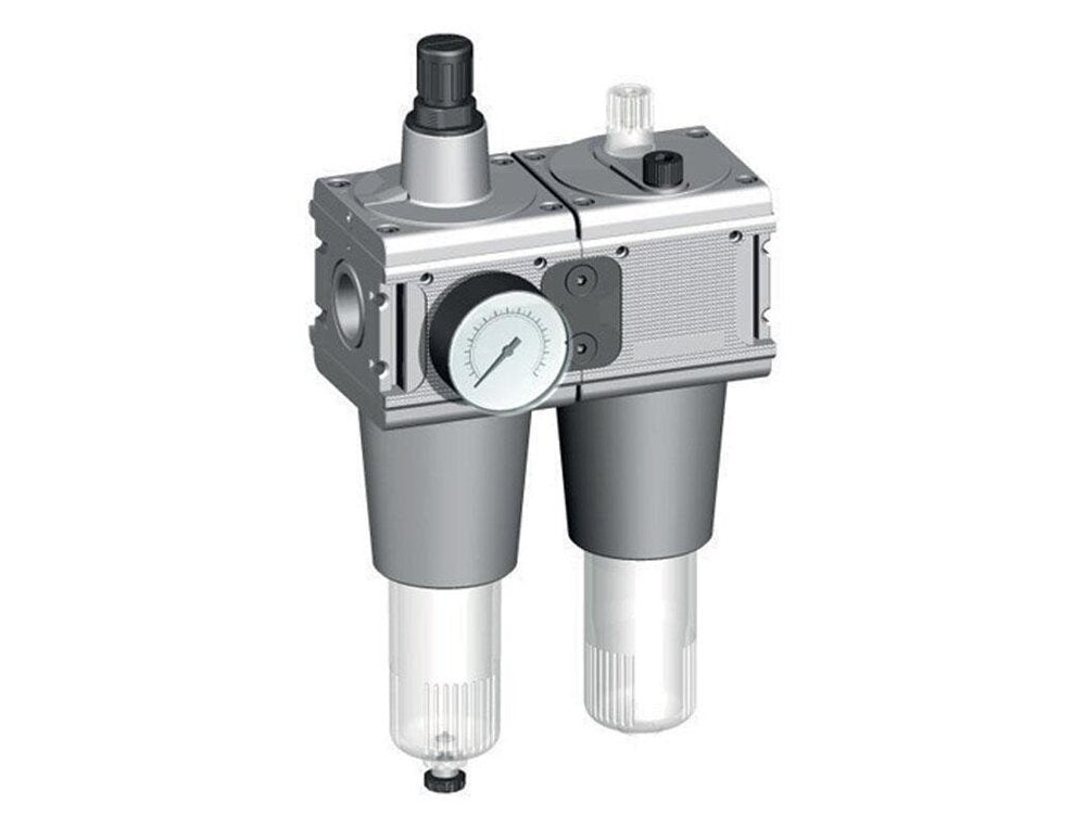 FRL 2-Part G3/4'' 13500 l/min 0.1-3.0bar/1-44psi Auto Polycarbonate Multifix 5
