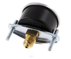 -1..0 Bar (-15..0 psi) Panel Mount Pressure Gauge Steel/Brass 50 mm Class 2.5 (Bracket)