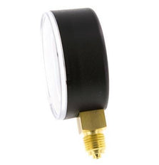 -1..9 Bar (-15..131 psi) Pressure Gauge Below Plastic/Brass 63 mm Class 2.5