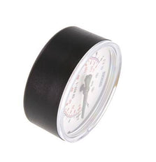 -1..9 Bar (-15..131 psi) Pressure Gauge Below Plastic/Brass 63 mm Class 2.5