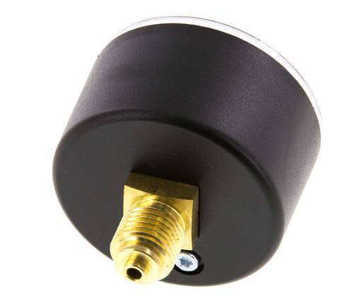 0..100 Bar (0..1450 psi) Pressure Gauge Rear Plastic/Brass 50 mm Class 2.5