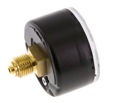 0..100 Bar (0..1450 psi) Pressure Gauge Rear Steel/Brass 50 mm Class 1.6