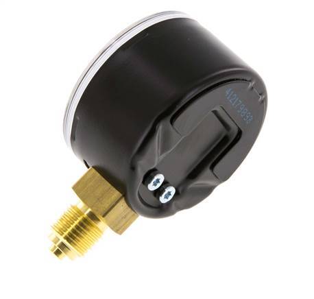 0..100 Bar (0..1450 psi) Pressure Gauge Below Steel/Brass 50 mm Class 1.6