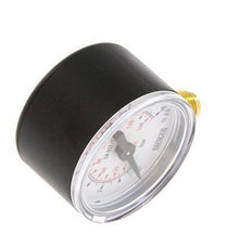 0..10 Bar (0..145 psi) Pressure Gauge Below Plastic/Brass 40 mm Class 2.5