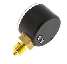 0..10 Bar Pressure Gauge Below Plastic/Brass 40 mm Class 2.5