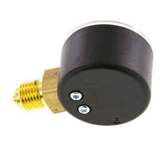 0..10 Bar Pressure Gauge Below Plastic/Brass 40 mm Class 2.5