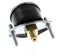 0..10 Bar (0..145 psi) Panel Mount Pressure Gauge Steel/Brass 40 mm Class 2.5 (Bracket)