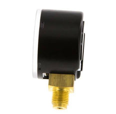 0..10 Bar (0..145 psi) Pressure Gauge Below Steel/Brass 40 mm Class 1.6