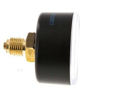 0..10 Bar (0..145 psi) Pressure Gauge Rear Plastic/Brass 50 mm Class 2.5