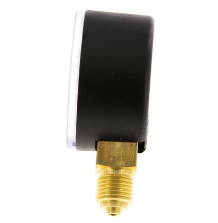 0..10 Bar (0..145 psi) Pressure Gauge Below Plastic/Brass 50 mm Class 2.5