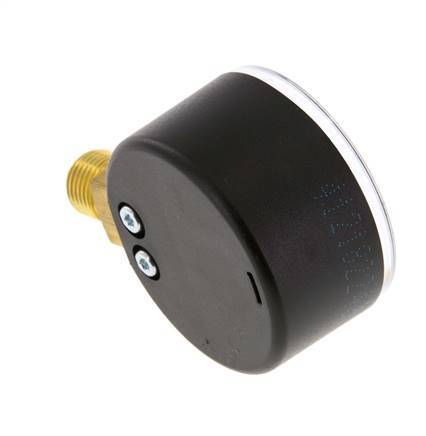 0..10 Bar (0..145 psi) Pressure Gauge Below Plastic/Brass 50 mm Class 2.5