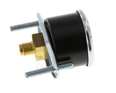 0..1 Bar (0..15 psi) Panel Mount Pressure Gauge Steel/Brass 40 mm Class 2.5 (Bracket)