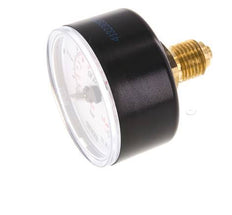 0..1 Bar (0..15 psi) Pressure Gauge Rear Plastic/Brass 50 mm Class 2.5