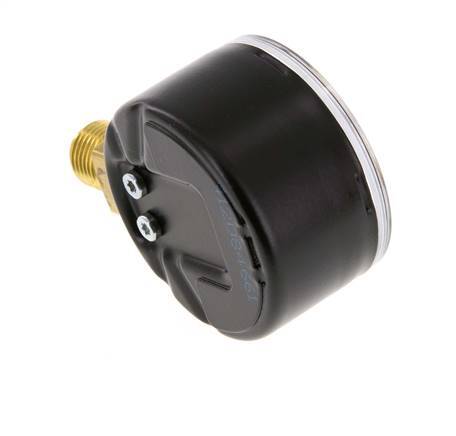 0..160 Bar (0..2321 psi) Pressure Gauge Below Steel/Brass 50 mm Class 1.6