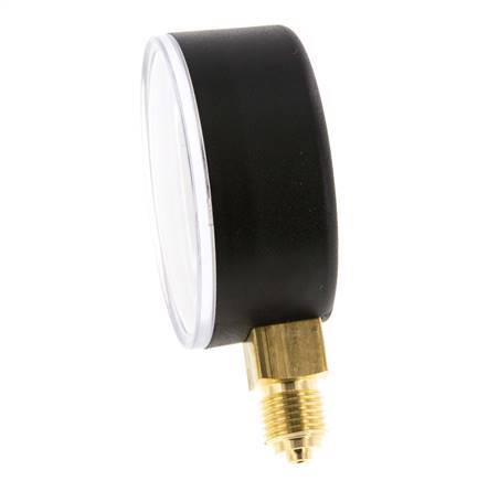 0..160 Bar (0..2321 psi) Pressure Gauge Below Plastic/Brass 63 mm Class 2.5