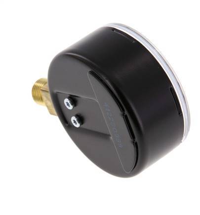 0..160 Bar (0..2321 psi) Pressure Gauge Below Steel/Brass 63 mm Class 1.6
