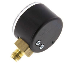 0..16 Bar (0..232 psi) Pressure Gauge Below Plastic/Brass 40 mm Class 2.5