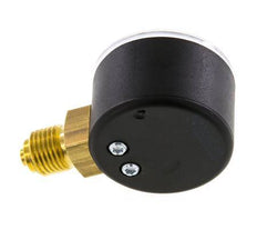 0..16 Bar Pressure Gauge Below Plastic/Brass 40 mm Class 2.5