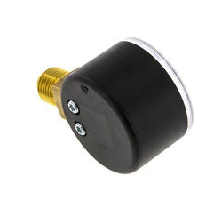 0..16 Bar Pressure Gauge Below Plastic/Brass 40 mm Class 2.5