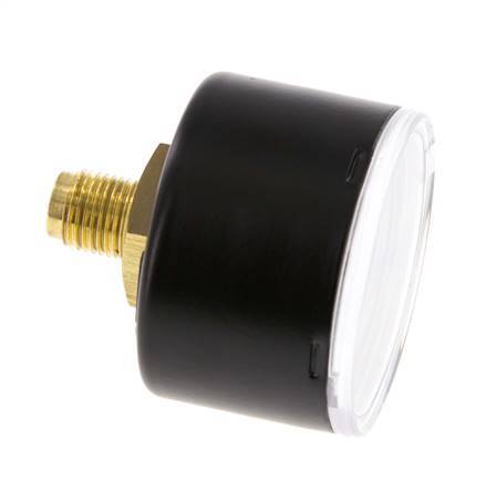 0..16 Bar (0..232 psi) Pressure Gauge Rear Steel/Brass 40 mm Class 1.6