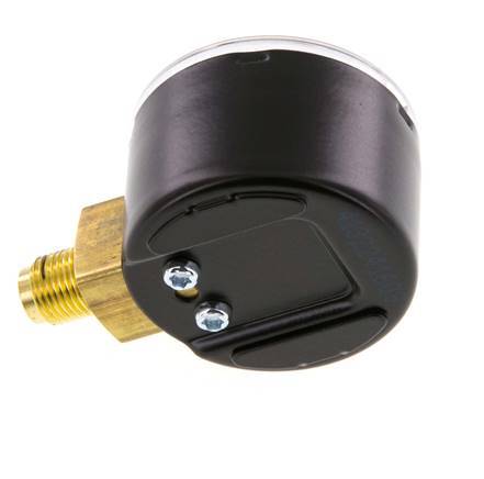 0..16 Bar (0..232 psi) Pressure Gauge Below Steel/Brass 40 mm Class 1.6