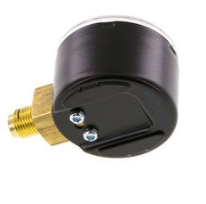 0..16 Bar (0..232 psi) Pressure Gauge Below Steel/Brass 40 mm Class 1.6