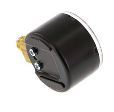 0..16 Bar (0..232 psi) Pressure Gauge Below Steel/Brass 40 mm Class 1.6