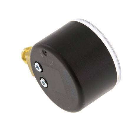 0..1.6 Bar (0..23 psi) Pressure Gauge Below Plastic/Brass 40 mm Class 2.5