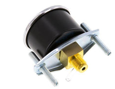 0..1.6 Bar (0..23 psi) Panel Mount Pressure Gauge Steel/Brass 40 mm Class 2.5 (Bracket)