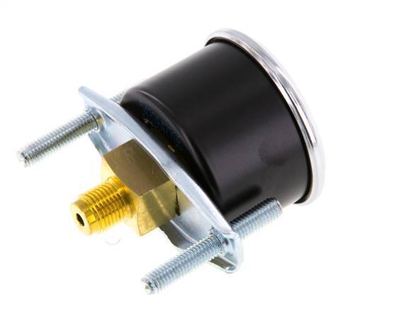 0..1.6 Bar (0..23 psi) Panel Mount Pressure Gauge Steel/Brass 40 mm Class 2.5 (Bracket)
