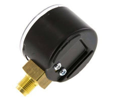 0..1.6 Bar (0..23 psi) Pressure Gauge Below Steel/Brass 40 mm Class 1.6