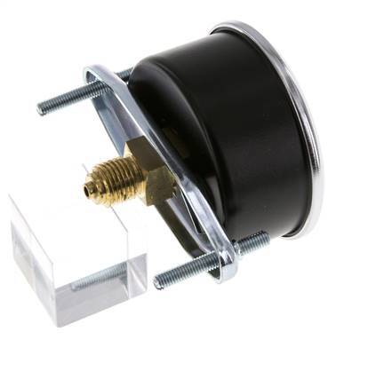 0..250 Bar (0..3626 psi) Panel Mount Pressure Gauge Steel/Brass 63 mm Class 2.5 (Bracket)