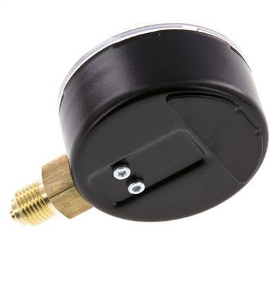 0..250 Bar (0..3626 psi) Pressure Gauge Below Steel/Brass 63 mm Class 1.6
