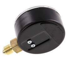 0..250 Bar (0..3626 psi) Pressure Gauge Below Steel/Brass 63 mm Class 1.6