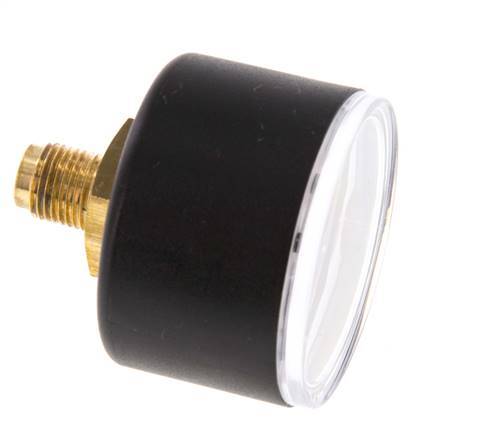 0..25 Bar (0..363 psi) Pressure Gauge Rear Plastic/Brass 40 mm Class 2.5