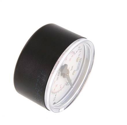 0..2.5 Bar (0..36 psi) Pressure Gauge Below Plastic/Brass 50 mm Class 2.5